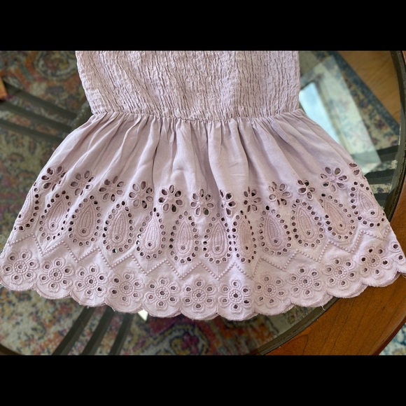 Smocked Fit and Flare Tank - Picture 4 of 5